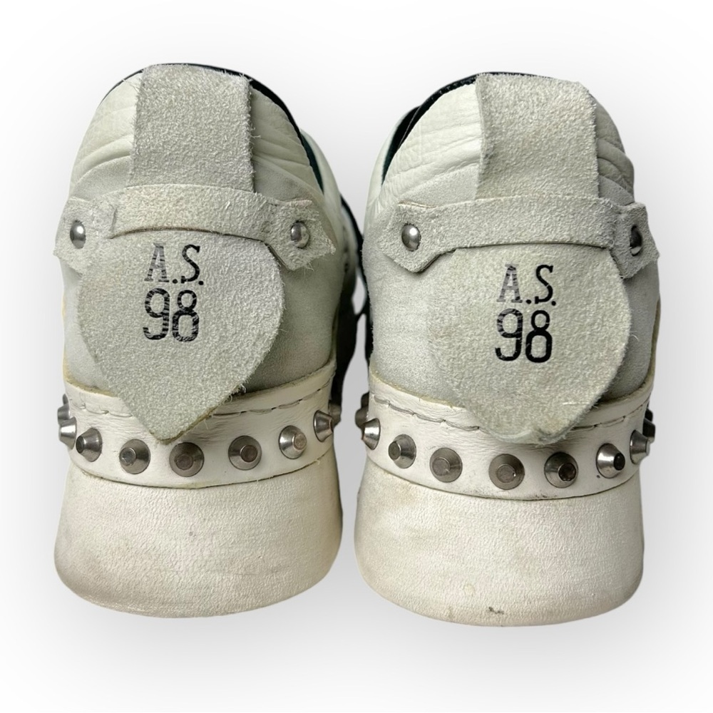 A.S. 98 Denalux Combi 10 Sneakers Bianco 39 - Picture 6 of 9